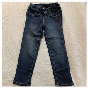 CRAZY8 Dark Wash Skinny Jeggings Toddler Girl NWT